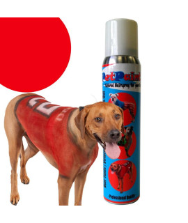 PetPaint Color Dog Hair Spray - Rescue Red