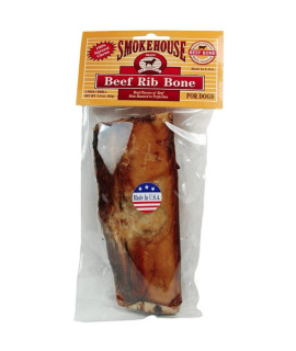 Smokehouse Beef Rib Bone Natural 6" Long Dog Treat 1 count