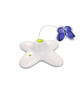 All for Paws Interactive Flutter Bug Cat Butterfly Toy with Two Replacements Kitten Toys for Indoor Cats