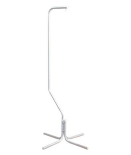Prevue Pet Products Tubular Steel Hanging Bird Cage Stand 1781 White, 24-Inch by 24-Inch by 60-Inch