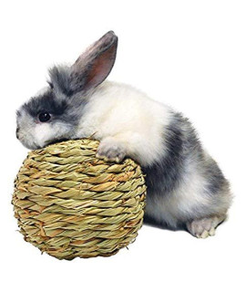 Peters Woven Grass Play Ball for Rabbits