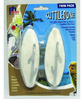 Prevue Pet Products Cuttlebone Small 4-5 Inch 2-Pack