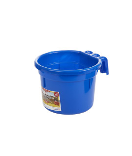 Fence Feed Bucket - Little Giant - 8 Quart Hook Over Feed Pail (Blue) (Item No. CPHBLUE)