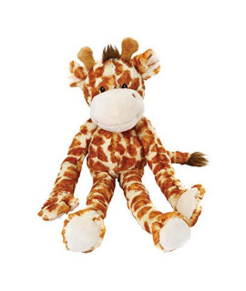 Multipet Swingin 19-Inch Large Plush Dog Toy with Extra Long Arms and Legs with Squeakers