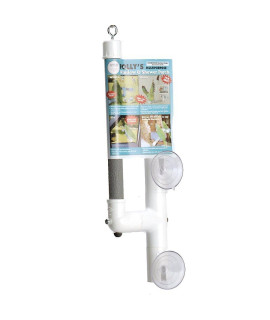 Polly's Deluxe Window and Shower Bird Perch, Small