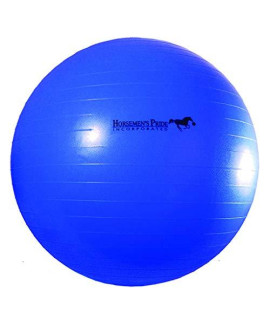 Horsemens Pride 30-Inch Mega Ball for Horses, Blue