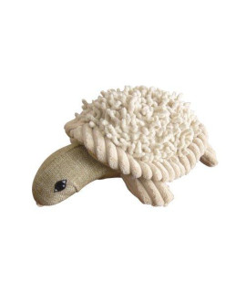 Pet Lou 00983 Naturally Twisted Dog Chew Toy, 6-Inch Turtle