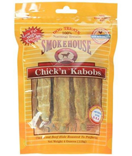 Smokehouse Pet Products Dsm25105 Chicken Kabobs Natural Dog Treat,1(4Oz Pack)