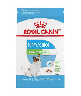 Royal Canin X-Small Puppy Dry Dog Food, 3 lb bag