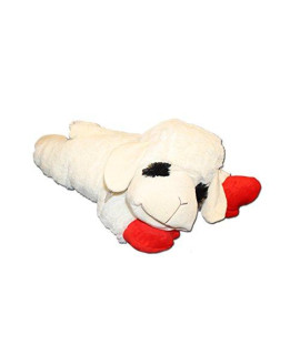 Multipets Officially Licensed Lamb Chop Jumbo White Plush Dog Toy, 24-Inch