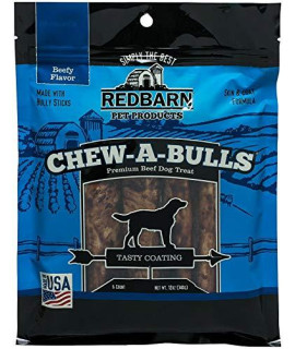 REDBARN chew-A-Bulls Dog chews 6 count 6 Pack