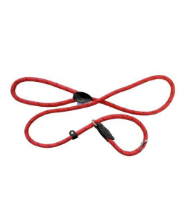Dog And Co Reflective Mountain Rope Slip Dog Lead 150 X 1.2 Cm 60-Inch X 12-Inch Red With Black Fleck