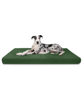 K9 Ballistics Tough Orthopedic Dog Bed Xx-Large Nearly Indestructible & Chew Proof Washable Ortho Pillow For Chewing Puppy - For Xx-Large Dogs 68X40 Green
