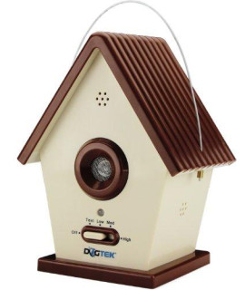 DOGTEK Sonic Bird House Bark Control Outdoor/Indoor