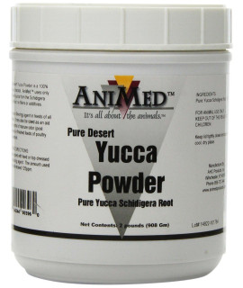 AniMed Yucca Pure Supplement for Horses, 2-Pound