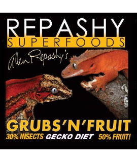 Repashy grubs N Fruit crested gecko Diet 12 Oz (34 lb) 340g JAR