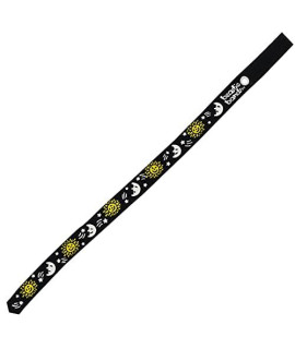 Beastie Bands Cat Collar, Suns Moons Stars (Color Will Vary)