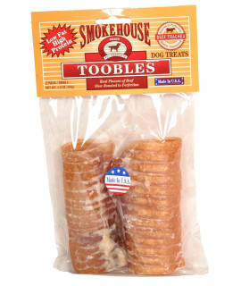 Smokehouse Pet Products 84302 4-5 Toobles Dog Treats 2 count