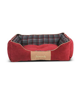 Scruffs Highland Box Bed (Medium) - Red