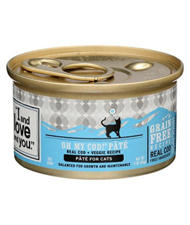 I&Love&You Cat Food Can On My Cod, 3 oz