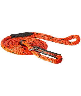 OmniPet British Rope Slip Lead for Dogs 6 OrangeBlack