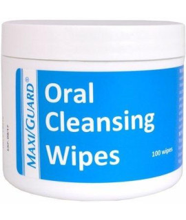 MaxiGuard Oral Cleansing Wipes - 100 Wipes