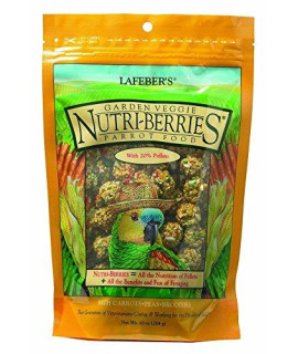 NB Garden Veg NutriBerries Parrot 4 pk 10 oz