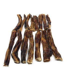Easy to Chew Steer Bully Sticks 15 Pk, All Natural Dog Chews, Low Odor, Made in The USA. Great for Puppy's, Small and Medium Dogs. (12 inches 15 Sticks)