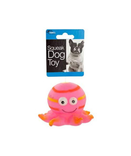 Octopus Squeak Dog Toy - Set of 36