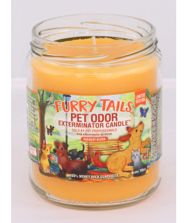 Furry Tails Pet Odor Exterminator 13 Ounce Jar Candle