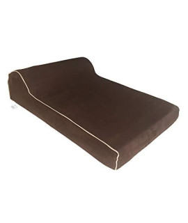 DenHaus canine comfort Orthopedic Pet Bed (Medium (48 L x 30 W x 7 H) Dark Brown)