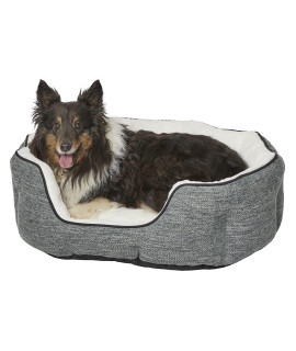MidWest Homes for Pets Small QuietTime Deluxe Pet Bed- Evergreen/Fur