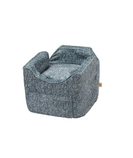 Snoozer Pet Products - Luxury Lookout II Dog car Seat - Show Dog collection, Small - Palmer Indigo