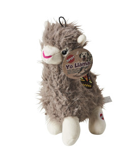 SPOT Yo Llama Plush Dog Toy with Squeaker 10 / Assorted Colors