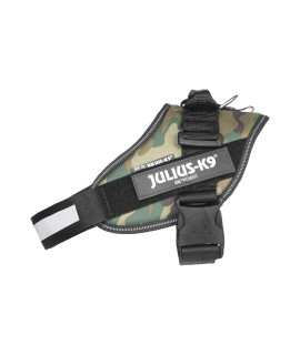 JULIUS-K9, 16IDc-c-0, IDc Powerharness, dog harness, Size: 0, camouflage