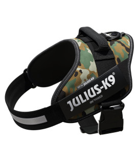 JULIUS-K9, 16IDC-C-1, IDC Powerharness, dog harness, Size: 1, Camouflage