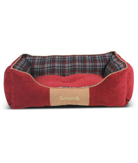 Scruffs Box Bed Highland Red L