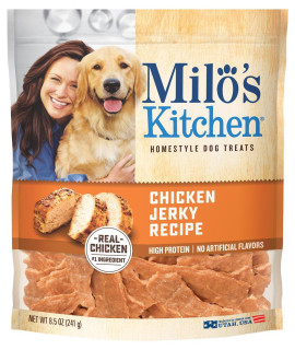 Milo's Kitchen Dog Treats, Chicken Jerky, 8.5 Ounce