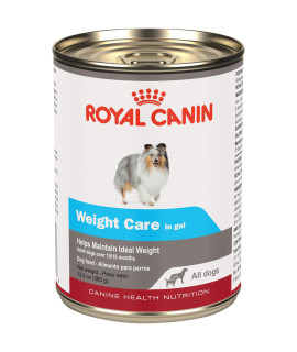 Royal Canin Weight Care Loaf in Sauce Wet Dog Food, 13.5 oz can (12-count)