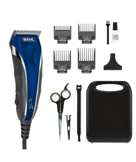 WAHL USA Pro-Grip Pet Grooming Corded Clipper Kit - Clipper for Small to Large Dogs - Electric Dog Clipper for Eyes, Ears, & Paws - Model 9164