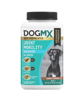 DogMX Dog MX Advanced Strength Joint Mobility Senior Dog Supplement