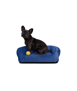 K9 Ballistics Tough Orthopedic Small Bolster Dog Bed - Washable, Durable and Water Resistant Dog Bed - Made for (S) Small Dogs, 24x18, Sandstone