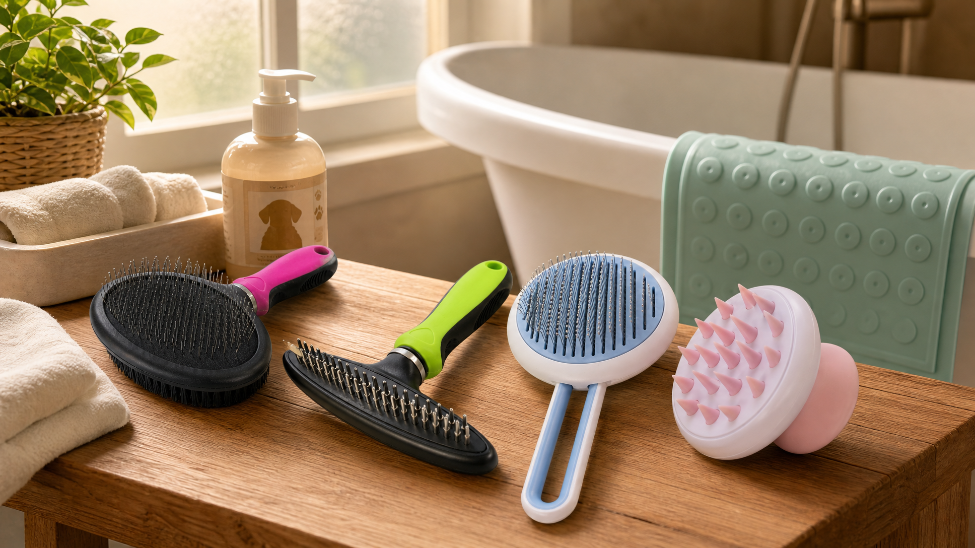 Bath Time vs. Dry Grooming: How to Use Each Tool in Your Pet's Routine