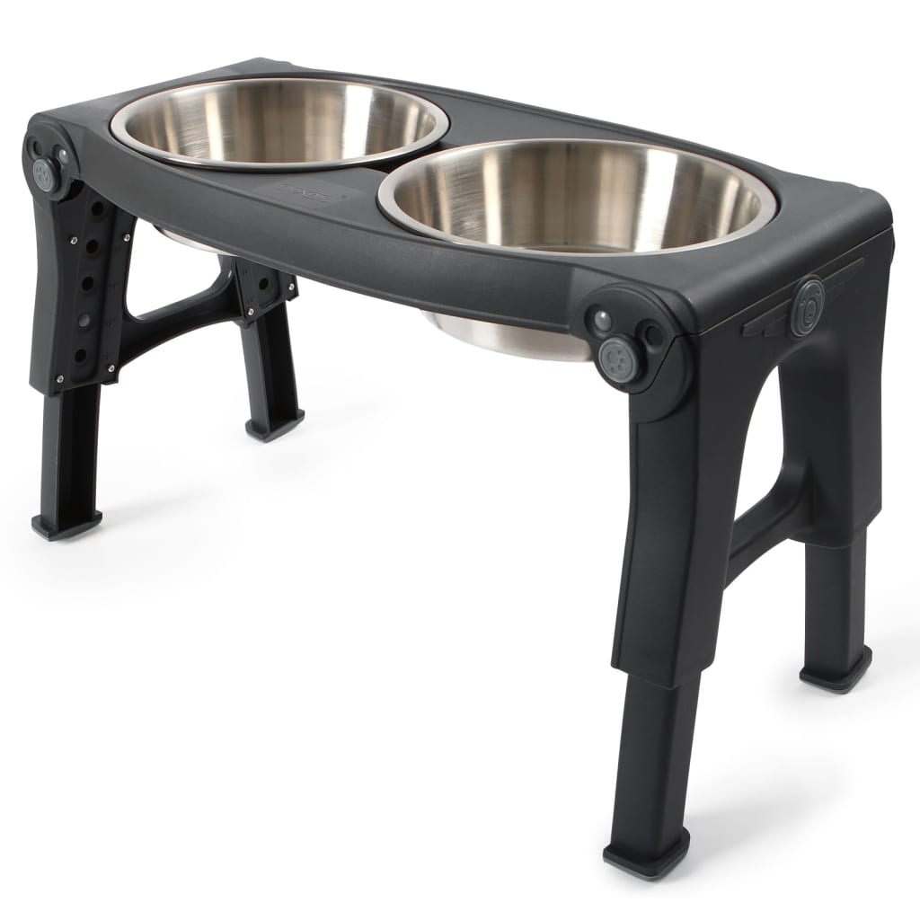 Dexas Pet Feeder Grey
