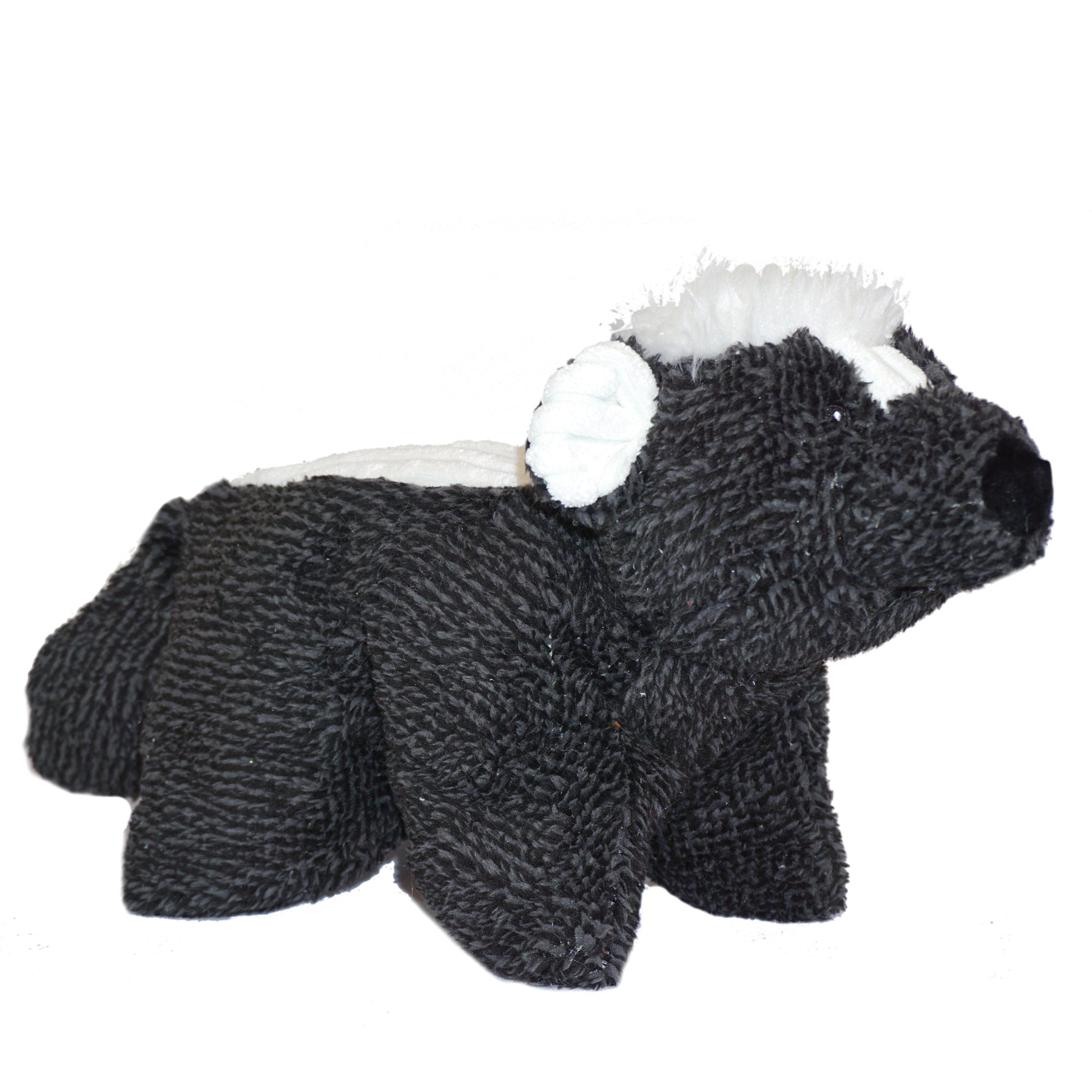 Squooshie Skunk Plush Dog Toy