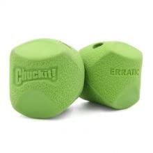 Chuckit Erratic Ball For Dogs Large Ball 3' Diameter (Pack Of 4)
