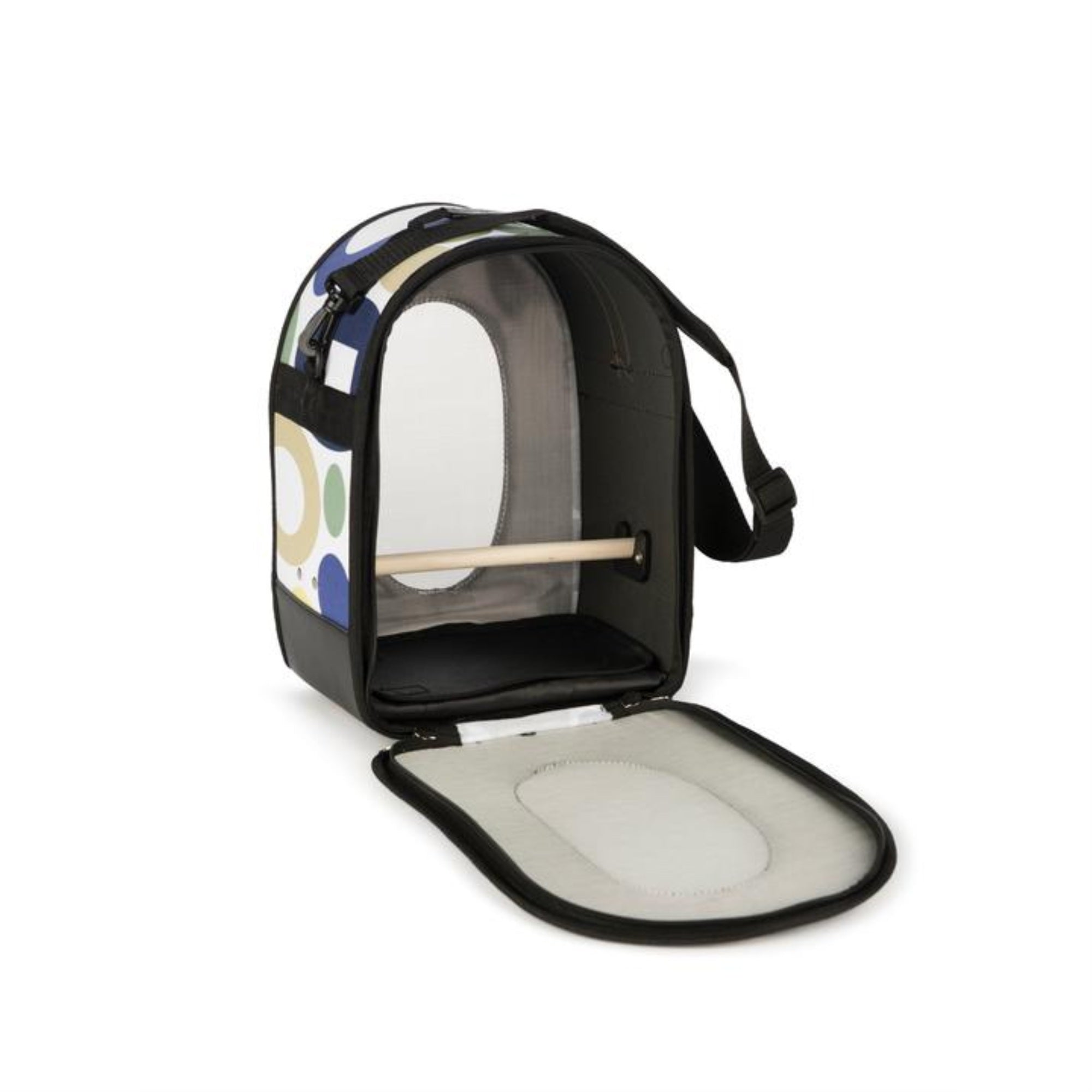 Prevue Pet Products Soft Sided Bird Travel Carrier With Perch Small, Multicolor