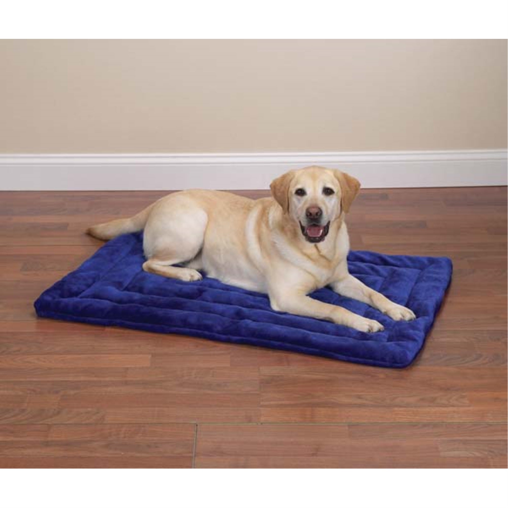 Slumber Pet Plush Mat M/L 26X17In Gray