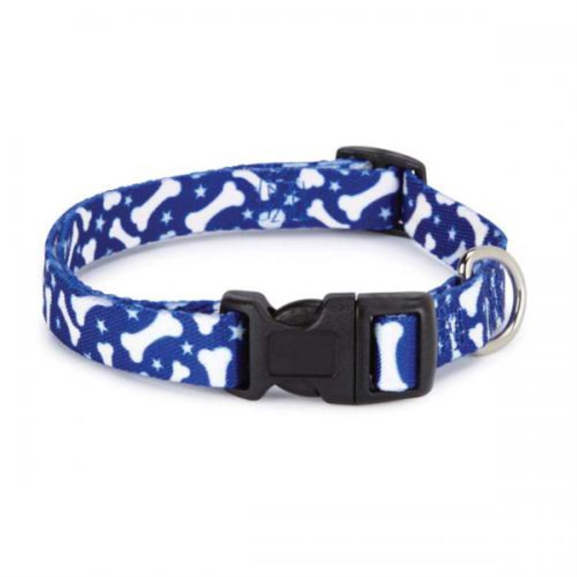 Casual Canine Patterns Collar Bone 610In Blue