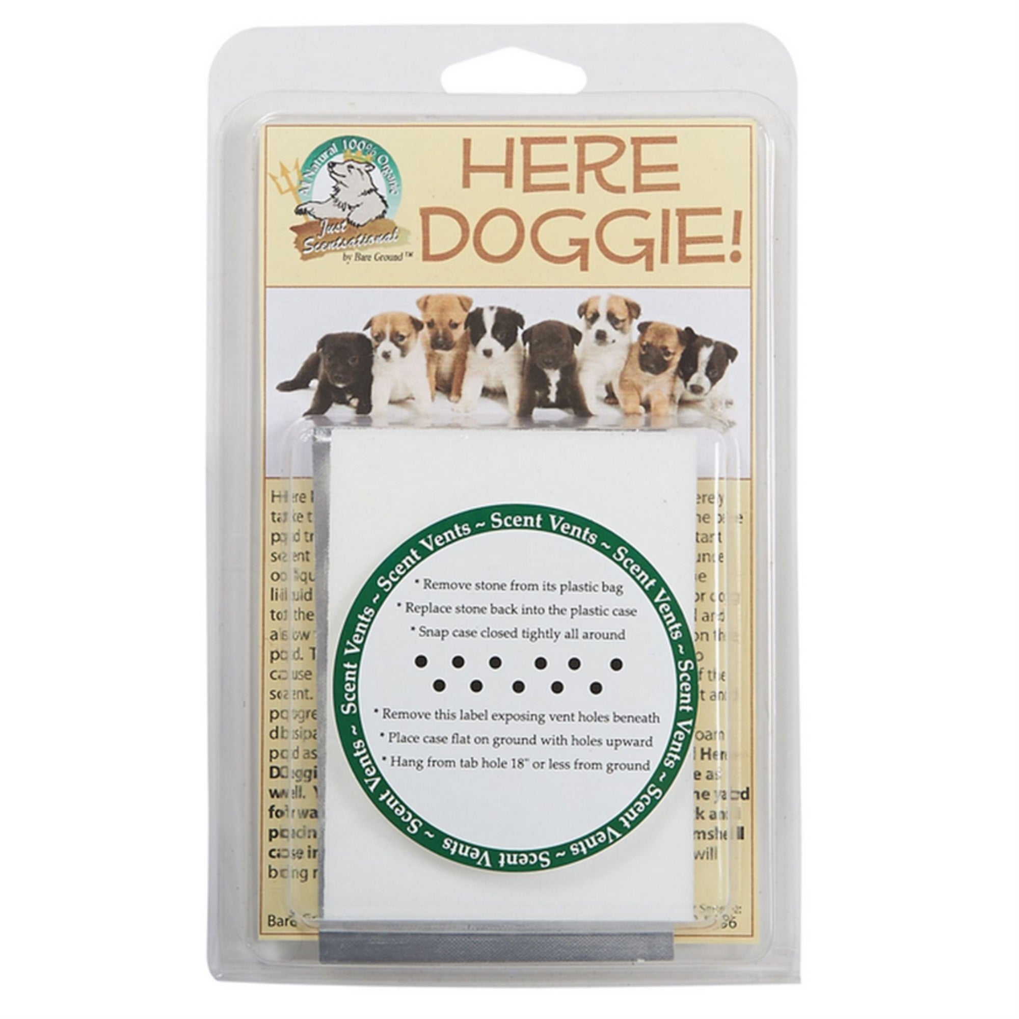 Just Scentsational HD-1 Here Doggie! Indoor Dog Training Scented Stone